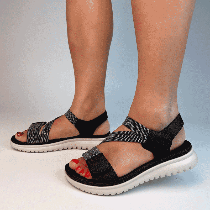 Hiking Sandals for Women Comfortable Walking Sport Sandals-tidenox