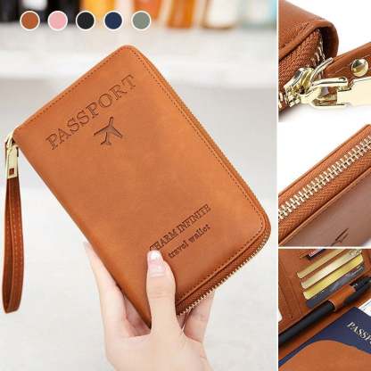Multi-Functional RFID Passport Wallet