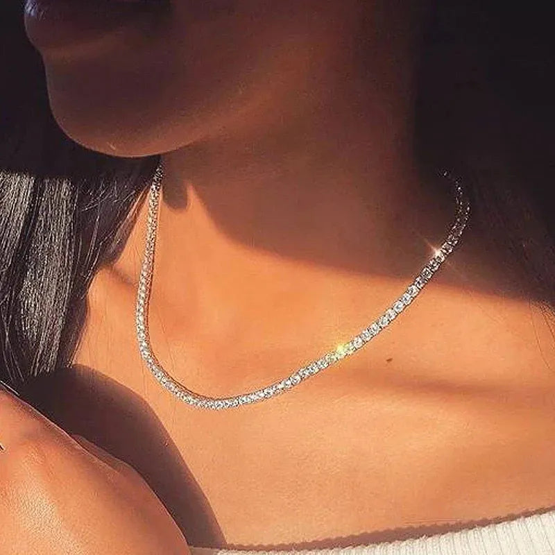 Glittering Neck Adornment-tidenox