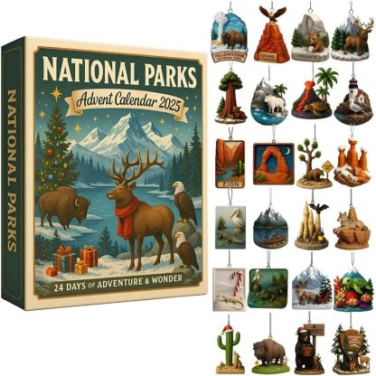National Parks Advent Calendar 2025(✨Same as in the picture)-tidenox