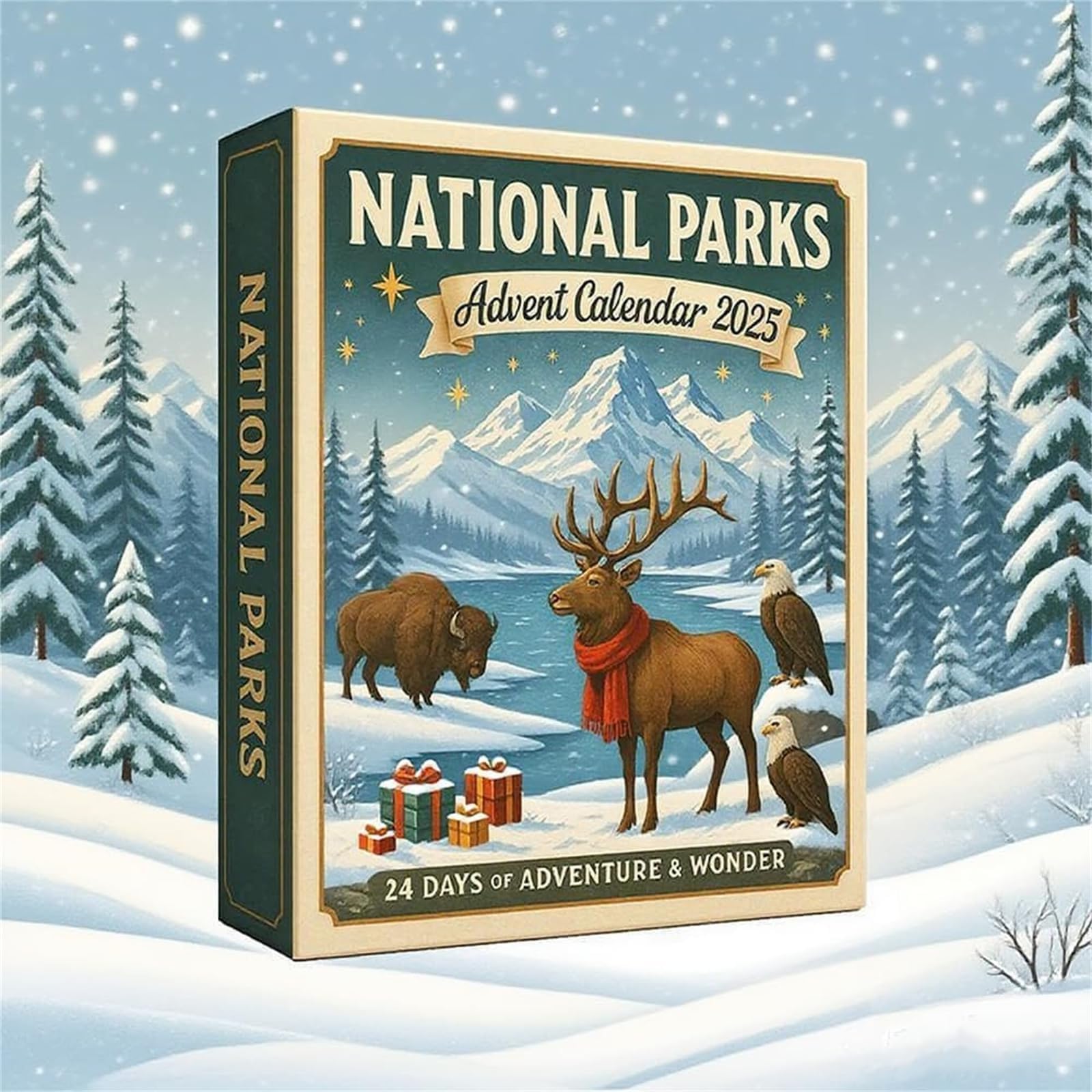 National Parks Advent Calendar 2025(✨Same as in the picture)-tidenox
