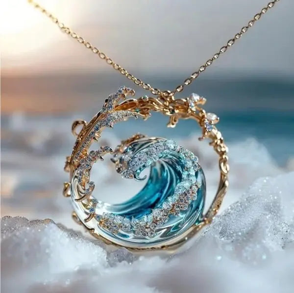 Necklace of the Ocean's Promise-tidenox