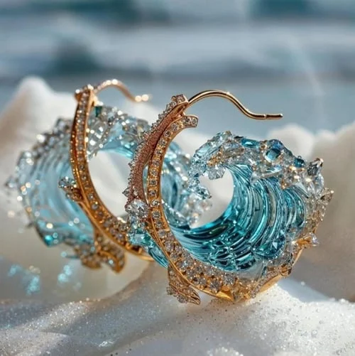 Seaside Serenity Earrings-tidenox