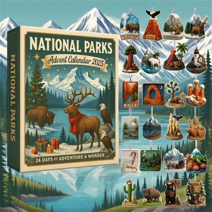 National Parks Advent Calendar 2025(✨Same as in the picture)-tidenox