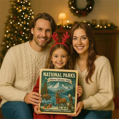 National Parks Advent Calendar 2025(✨Same as in the picture)-tidenox