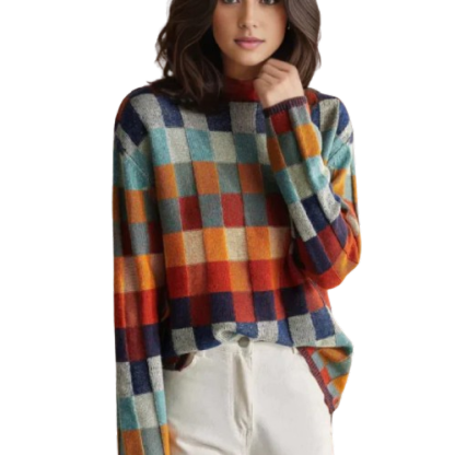 Turtleneck sweater in 100% cashmere