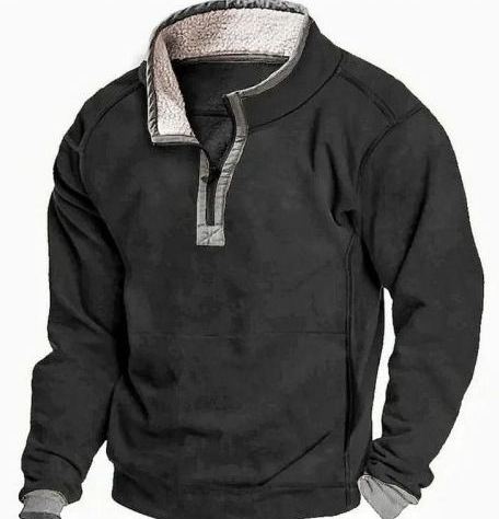 Men's  Long Sleeve Cashmere Sports Sweater