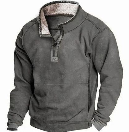 Men's  Long Sleeve Cashmere Sports Sweater
