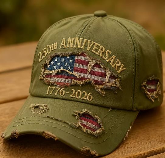 250th Anniversary USA Commemorative Cap (1776–2026)