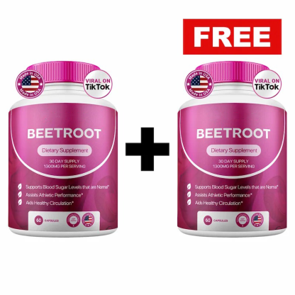  Beet Root Capsules For Healthy Blood Flow and Energy