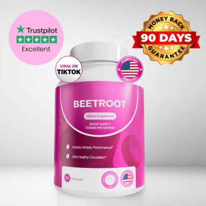  Beet Root Capsules For Healthy Blood Flow and Energy