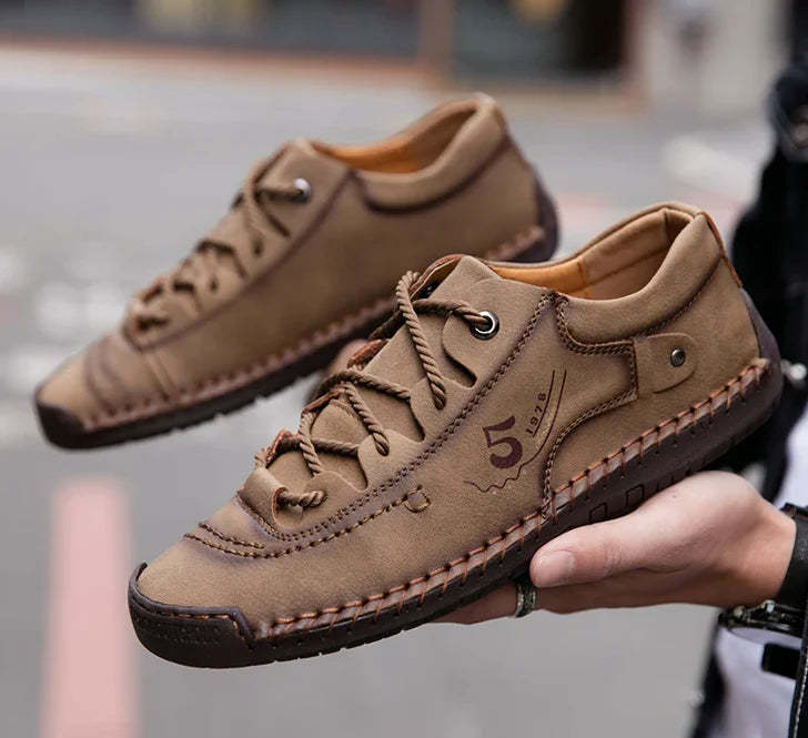 ComfortStep™ Women's Leather Sneakers – Soft Comfort & Orthopedic Support