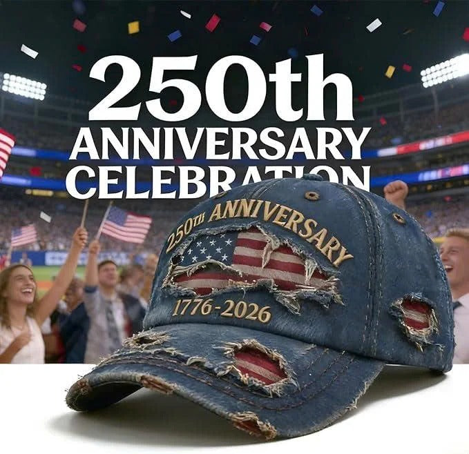 250th Anniversary USA Commemorative Cap (1776–2026)