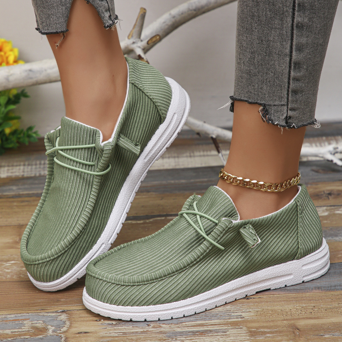 🔥LAST DAY 70% OFF - Women's Casual Breathable Canvas Sneakers-tidenox