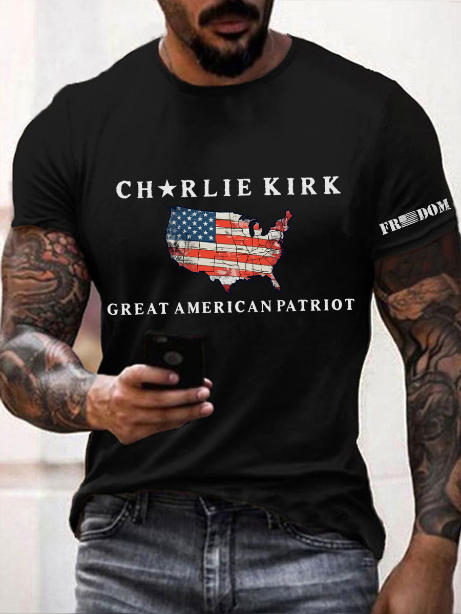 Men's FREEDOM T-shirt-tidenox