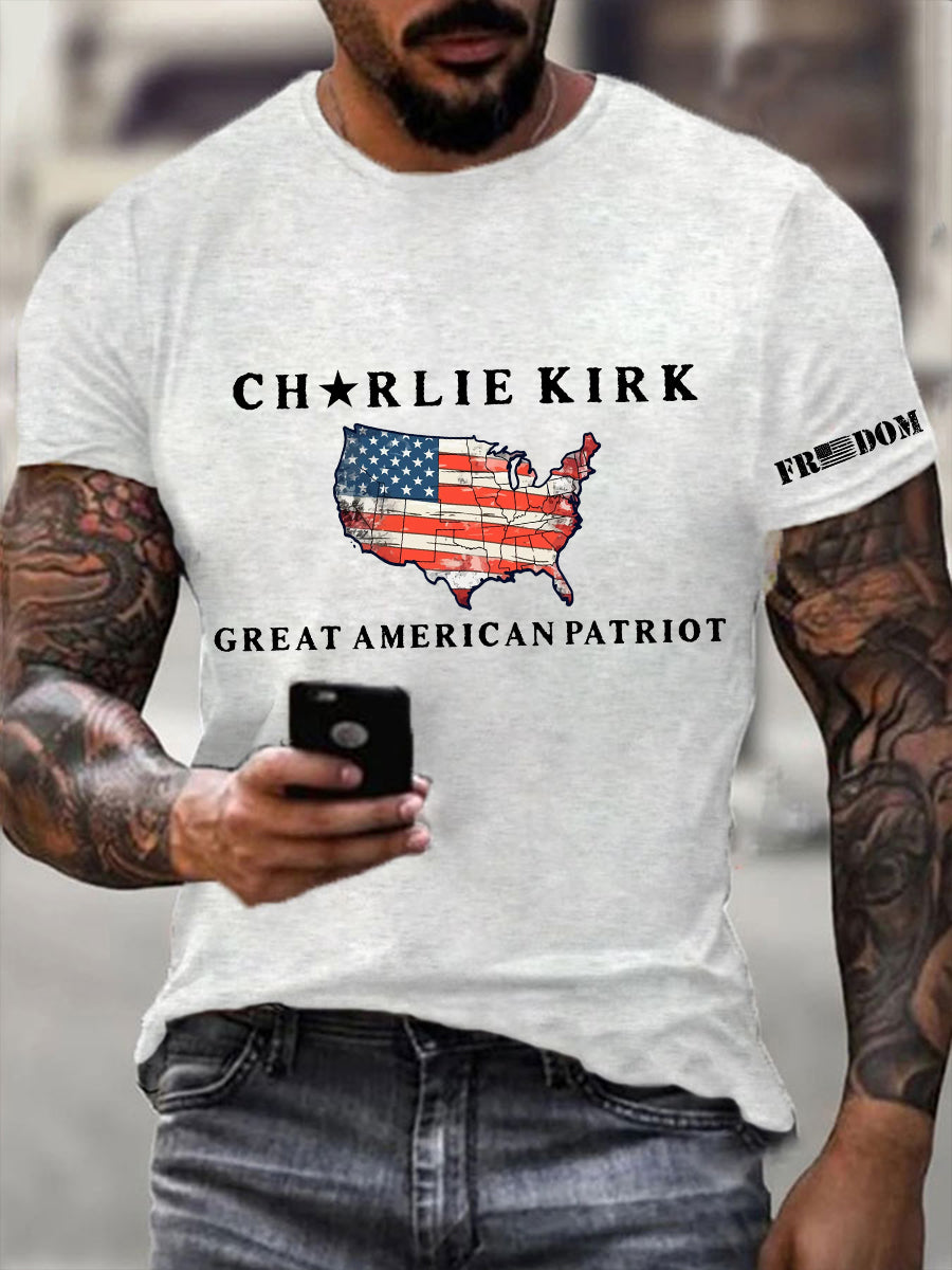 Men's FREEDOM T-shirt-tidenox