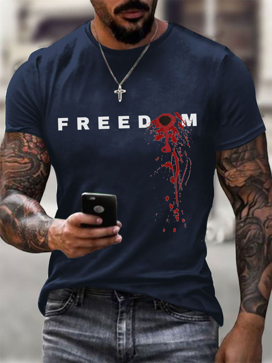 Men's FREEDOM T-shirt-tidenox