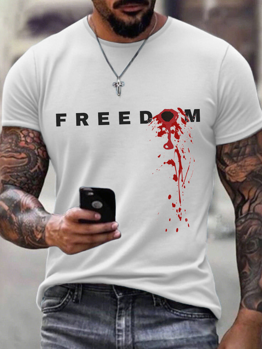 Men's FREEDOM T-shirt-tidenox