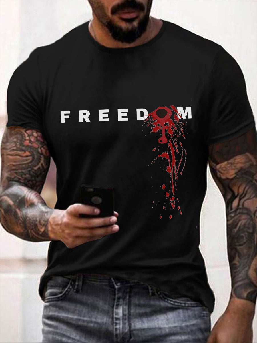 Men's FREEDOM T-shirt-tidenox