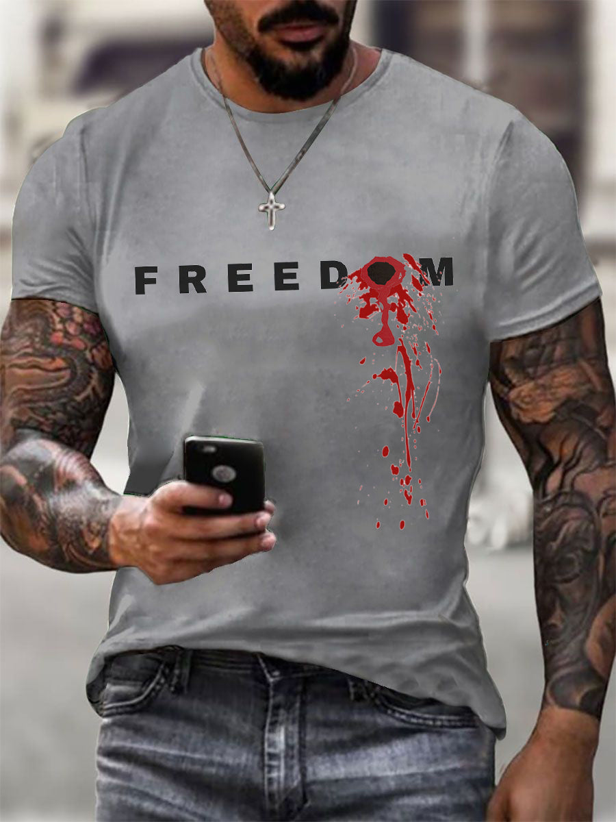 Men's FREEDOM T-shirt-tidenox