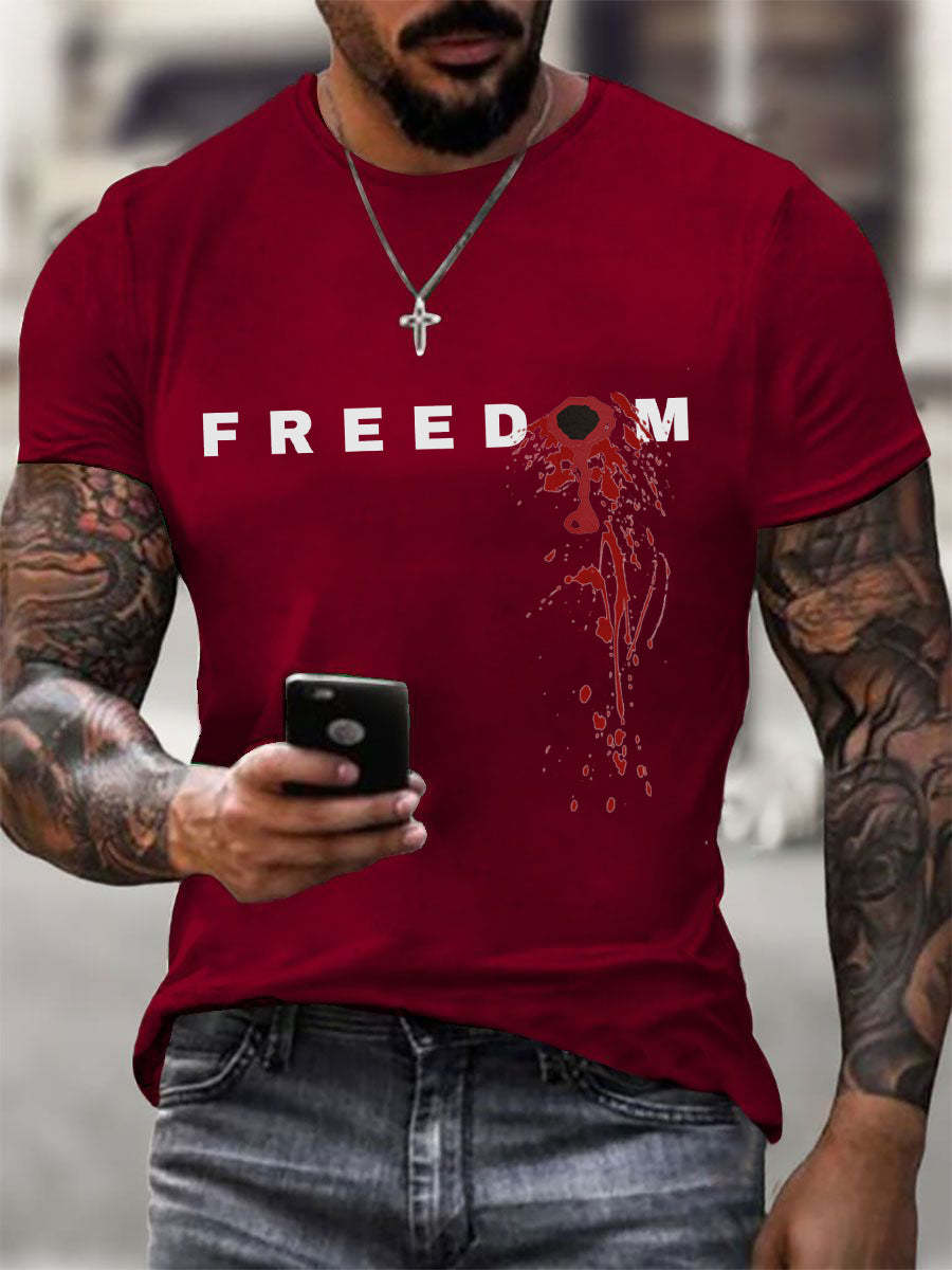 Men's FREEDOM T-shirt-tidenox