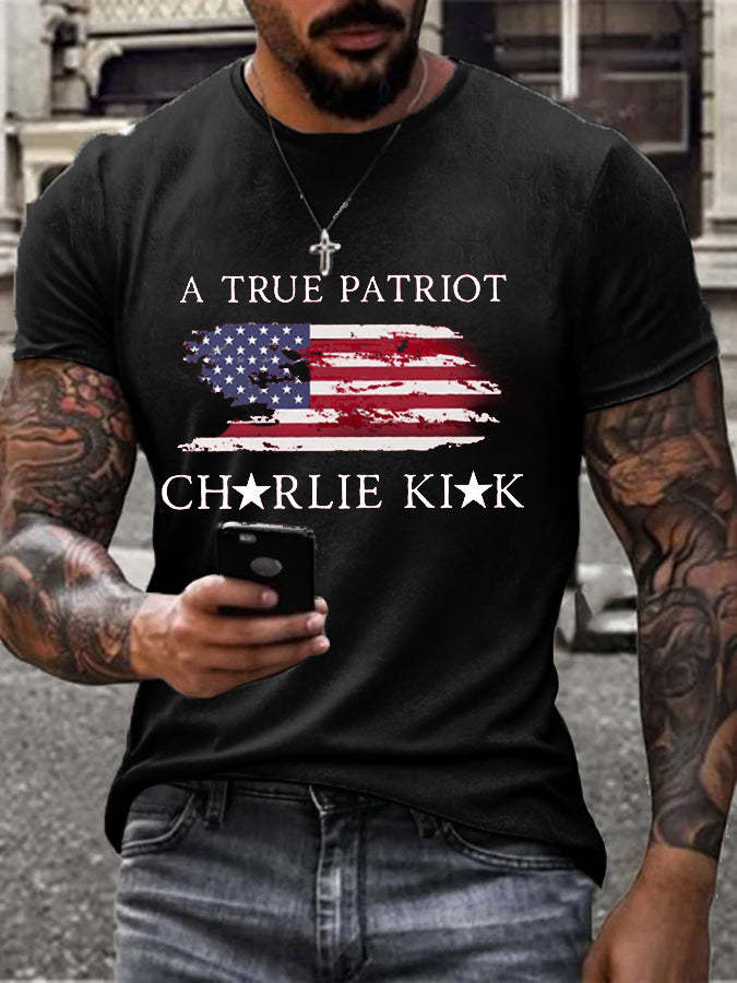 Men's Turning Point Rip Printed T-shirt-tidenox