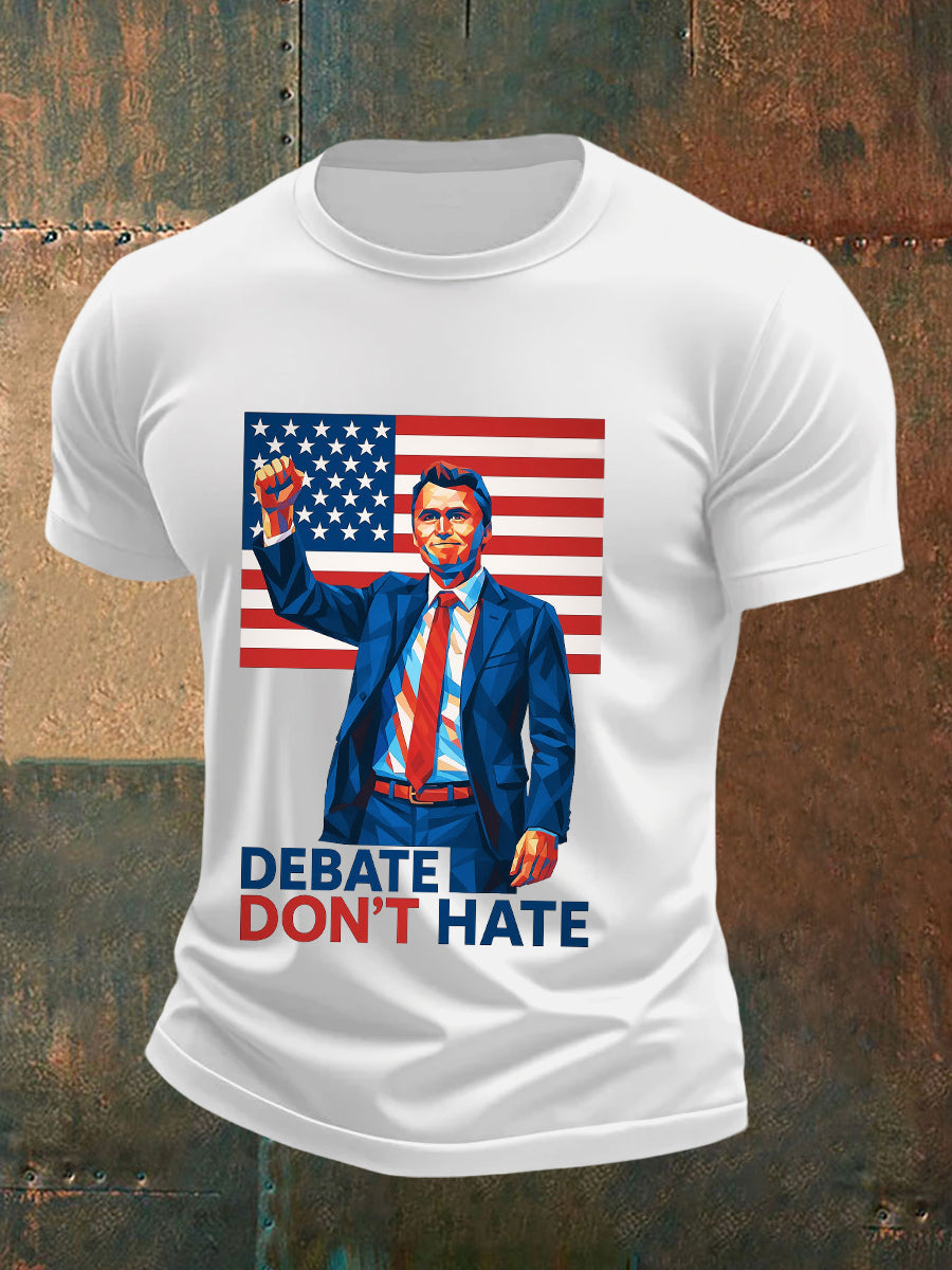 Men's 'No Hate' T-shirt-tidenox