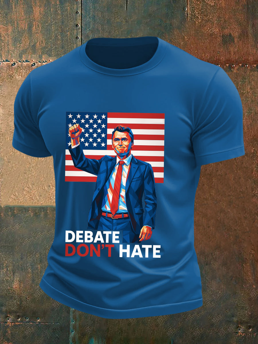 Men's 'No Hate' T-shirt-tidenox