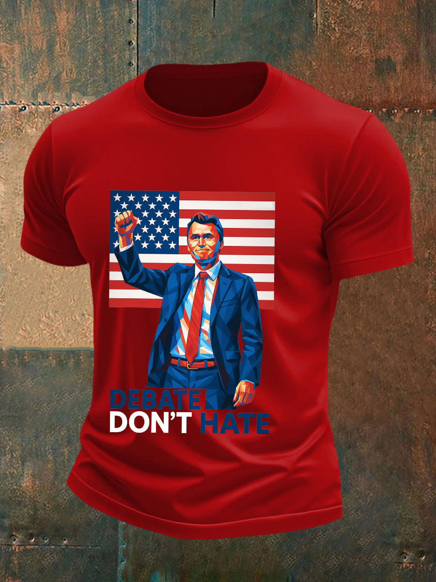 Men's 'No Hate' T-shirt-tidenox