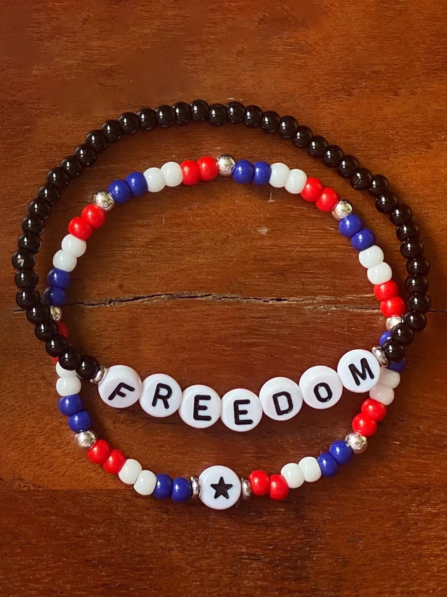Freedom Bead Bracelet-tidenox