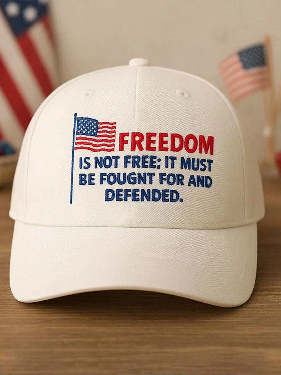 Freedom Printed Casual Unisex Hat-tidenox