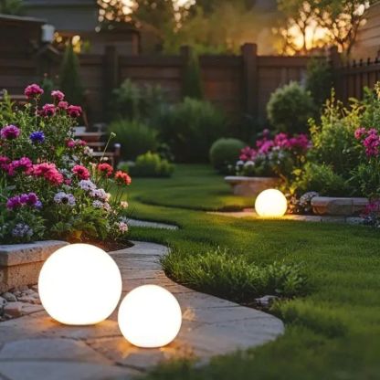 Spherical Garden Light