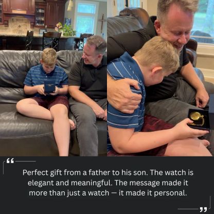 To My Son / From Dad - Luxury Vintage Pocket Watch
