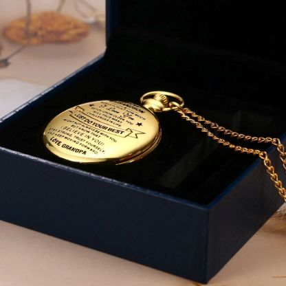 To Grandson / From Grandpa - Luxury Vintage Pocket Watch
