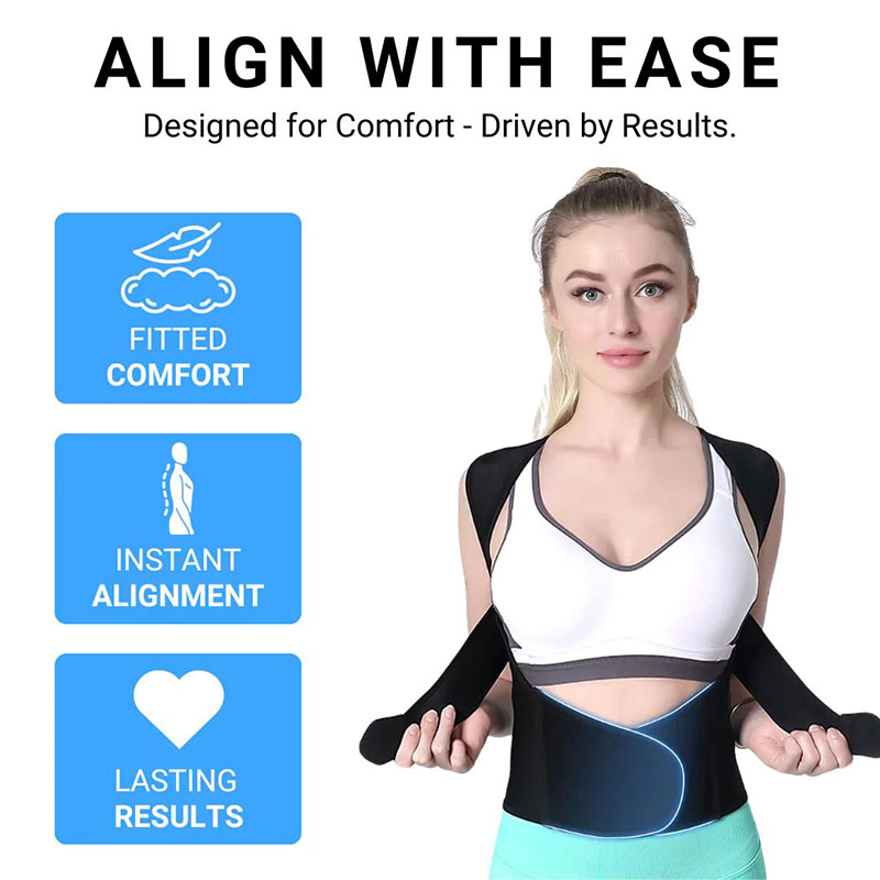 ALIGN PRO - Adjustable Back Posture Belt Office Home Gym Unisex