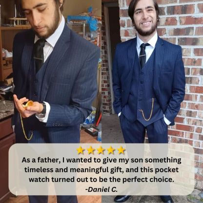 To My Son / From Dad - Luxury Vintage Pocket Watch