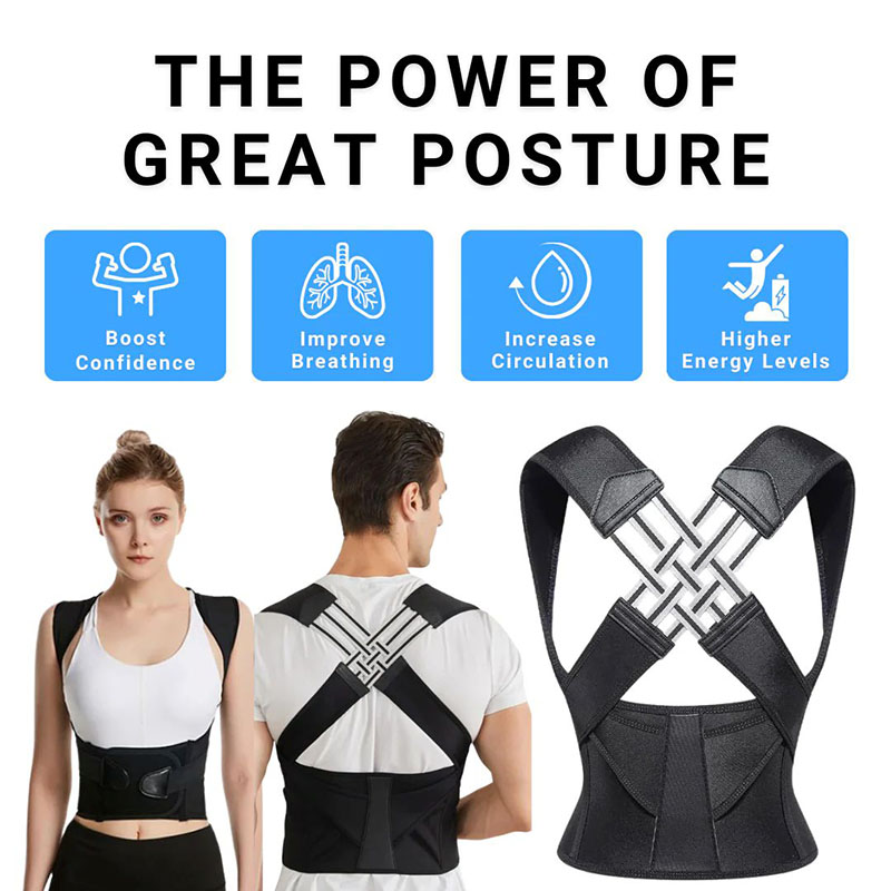 ALIGN PRO - Adjustable Back Posture Belt Office Home Gym Unisex