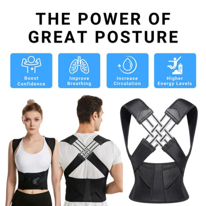 ALIGN PRO - Adjustable Back Posture Belt Office Home Gym Unisex