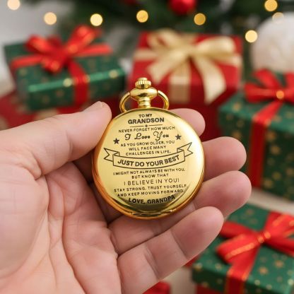 To Grandson / From Grandpa - Luxury Vintage Pocket Watch