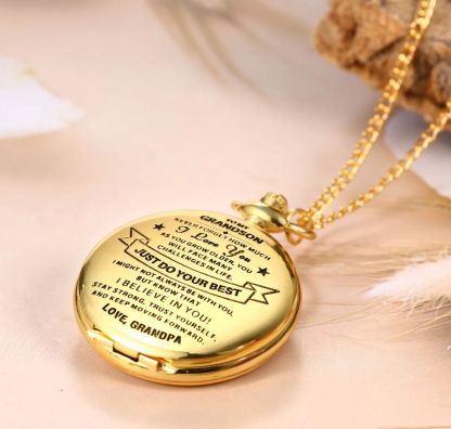 To Grandson / From Grandpa - Luxury Vintage Pocket Watch