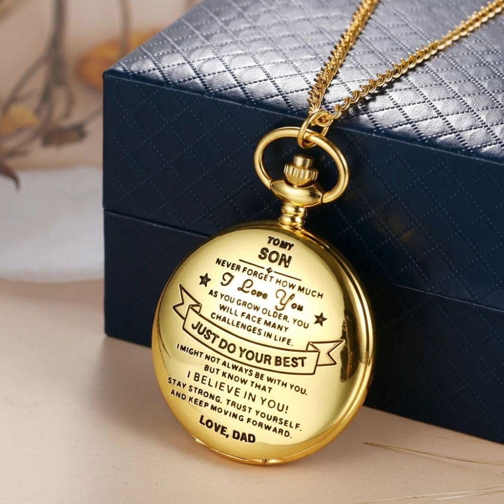 To My Son / From Dad - Luxury Vintage Pocket Watch