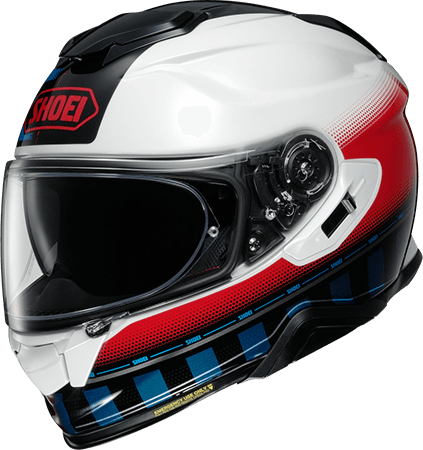 Capacete Shoei GT-AIR II - Um capacete integral exclusivo para turismo de alta qualidade que combina funcionalidade com design refinado
