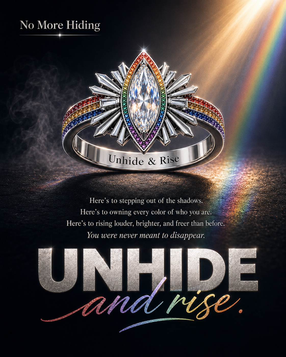 UNHIDE & RISE Ring