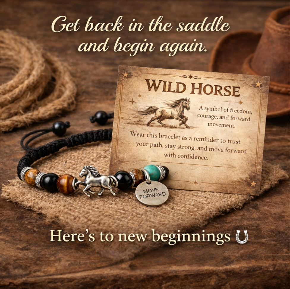 Wild Horse Intention Bracelet