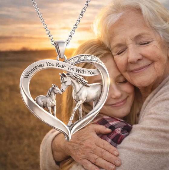 2026 New Year's Gift -Horse Heart Necklace
