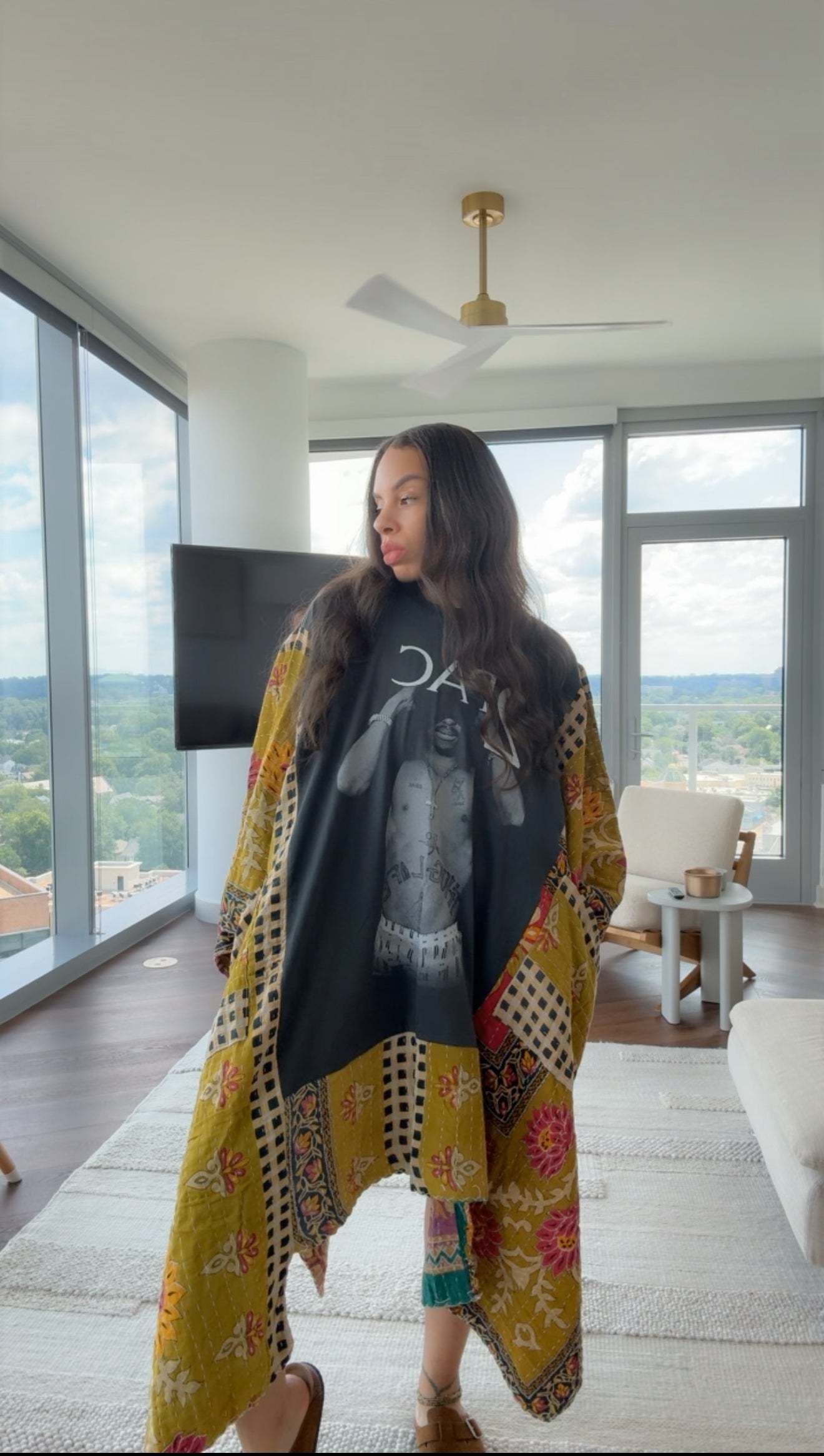 Tupac Original Kantha Band Tee