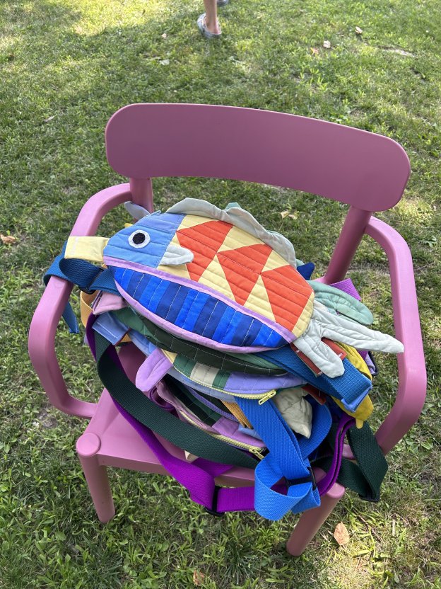 ⭐ Best Seller-Swim Along Crossbody Fish Bag