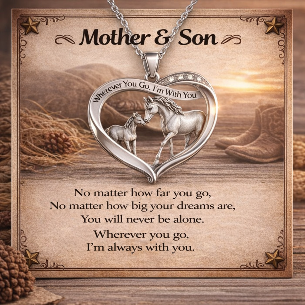 2026 New Year's Gift -Horse Heart Necklace