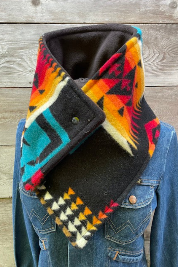 Western Cowboy Warm Neck Hood