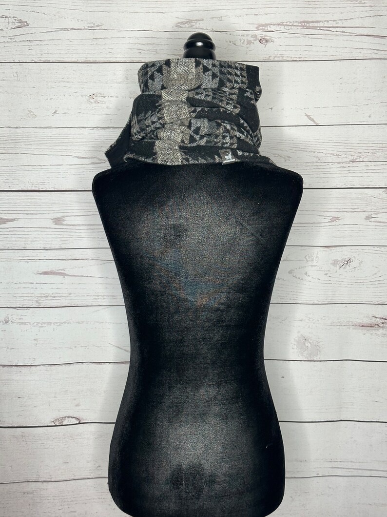 Driftwood Western Aztec Warm Neck Hood